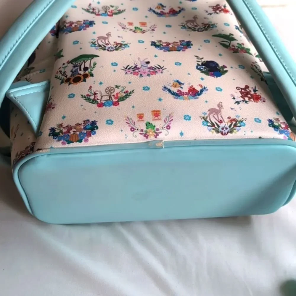 Disney Loungefly Princess Companions Mini Floral Backpack